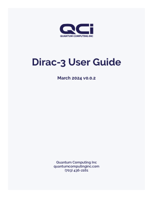 Dirac-3 用户指南